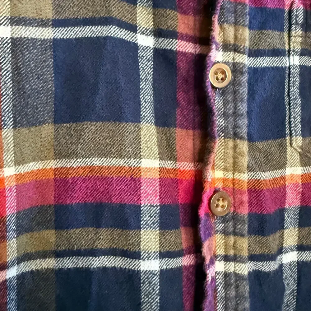 Kids Lands End Colorful Flannel Size Small Size 4